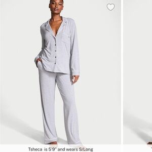 Women's Gray VS Pajama Set